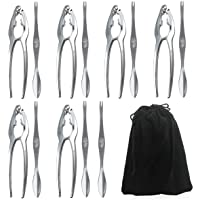 Libershine Marisco Herramientas Conjunto 13 Pcs- [7 Cucharas De Marisco + 6 Pinzas Marisco + 1 Bolsa de Almacenamiento…